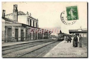 Old Postcard Lison The train from Paris TOP