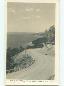 1940's rppc NICE VIEW Ingonish On Cape Bretton Island Nova Scotia NS W0978