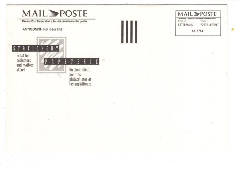 Canada Post, 1993, Postal Stationery, Capitals of Canada