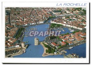 Modern Postcard La Rochelle Charente Maritime 17 General view of the towers a...