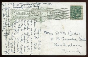 h1532 - REGINA Saskatchewan Postcard 1914 YMCA Building by Warwick