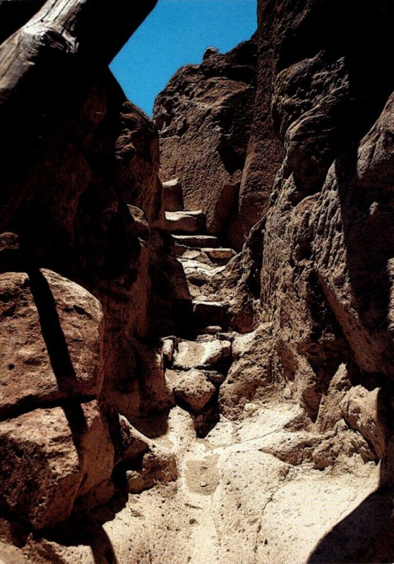 New Mexico Acoma Pueblo Old Trail To Top Of Sky City