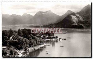 Lac d & # 39Annecy - Talloires Old Postcard Bay