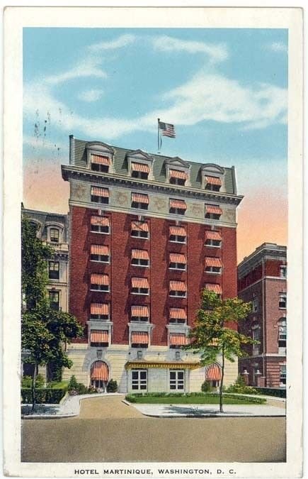 Washington, D. C., View of The Hotel Martinique, 1931
