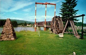 Canada Britsh Columbia Quesnel Cornish Water Wheel