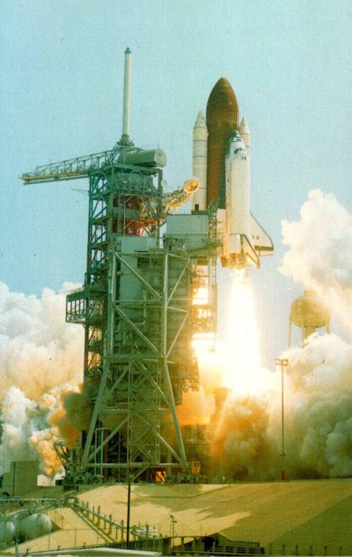 Florida NASA John F Kennedy Space Center Space Shuttle STS-4 Lift Off Pad 39A...