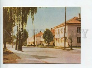 442436 USSR 1966 year Birstonas Lithuania New settlement postcard