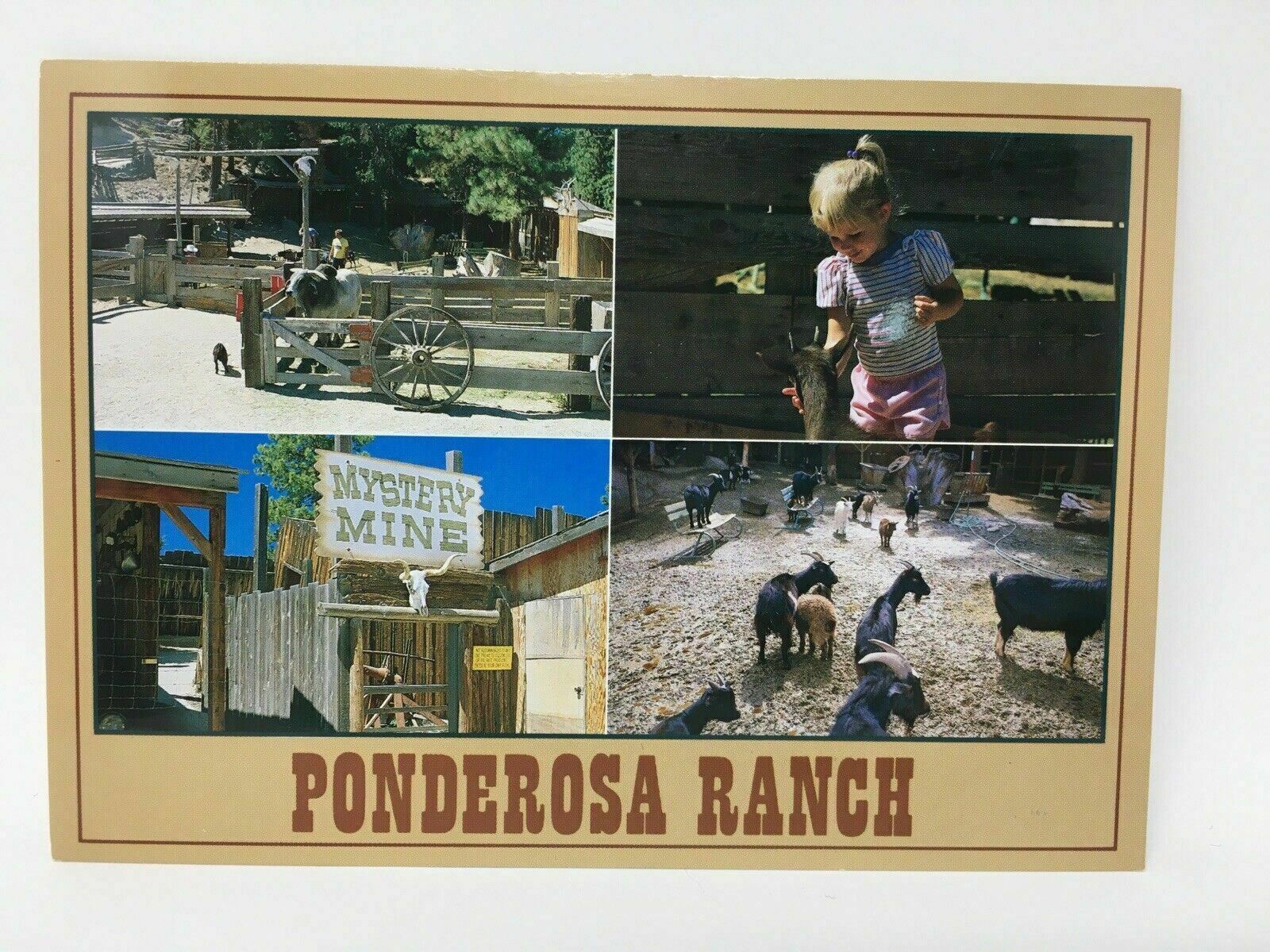 Ponderosa Ranch TV Fame Incline Village Nevada Quad View Mystery Mine