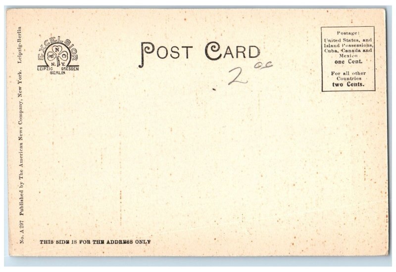 c1905s Plymouth Inn Exterior View Northampton Massachusetts MA Unposted Postcard