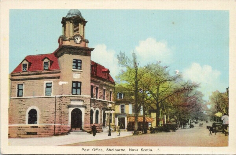 Post Office Shelburne NS Nova Scotia Unused PECO Postcard G49 | Canada -  Other / Unsorted, Postcard / HipPostcard