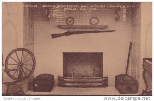 Washington Spokane Fireplace Colonial Room Eastern Washington State Historica...