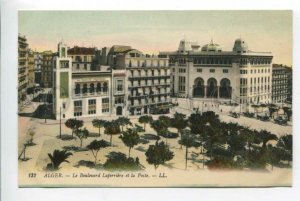 425769 ALGERIA Laferriere boulevard and post office Vintage postcard