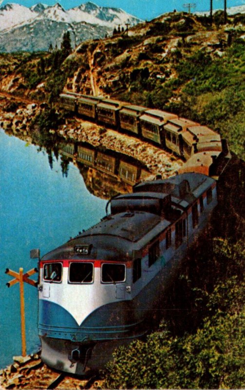 Trains Along The White Pass Canada 1978