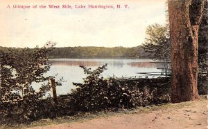 Glimpse of the West Side Lake Huntington New York