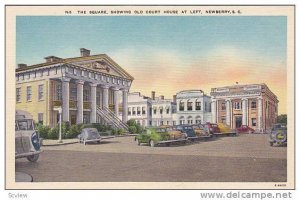 The square, showing Old Court House, Newberry, South Carolina,  30-40s