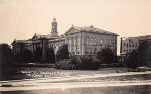 Macomb Illinois Teachers College Real Photo Vintage Postcard AA83789