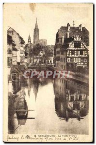 Old Postcard Strasbourg Petite France