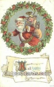 Santa Claus Chirstmas Carte, Postal Postal 1910 