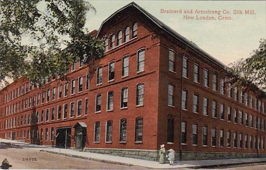 Connecticut New London Brainerd and Armstrong Company Silk Mill