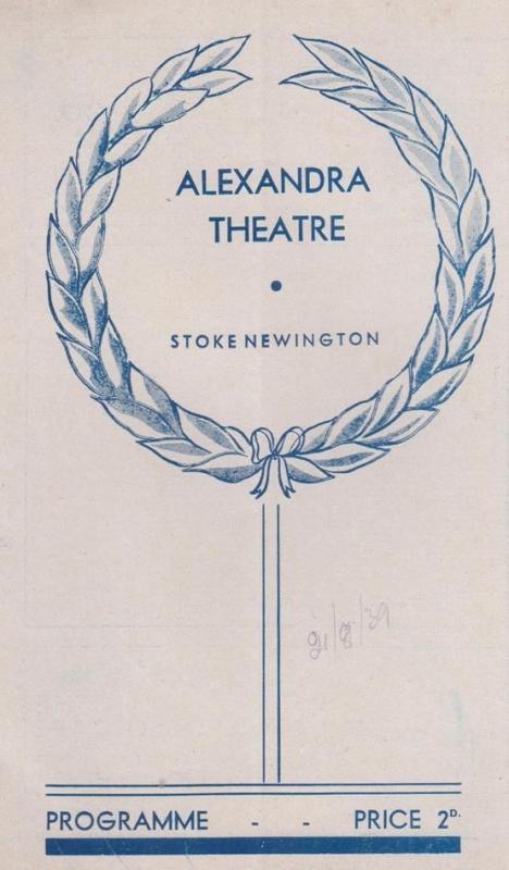 You Cant Take It With You Drama WW2 War Stoke Newington Theatre Programme