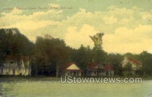 Hartts Resort - White Fish Lake, Michigan MI Postcard