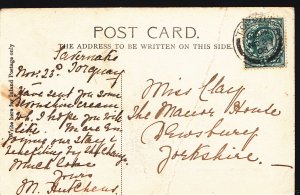 Genealogy Postcard - Family History - Clay - Dewsbury - Yorkshire   BH4757