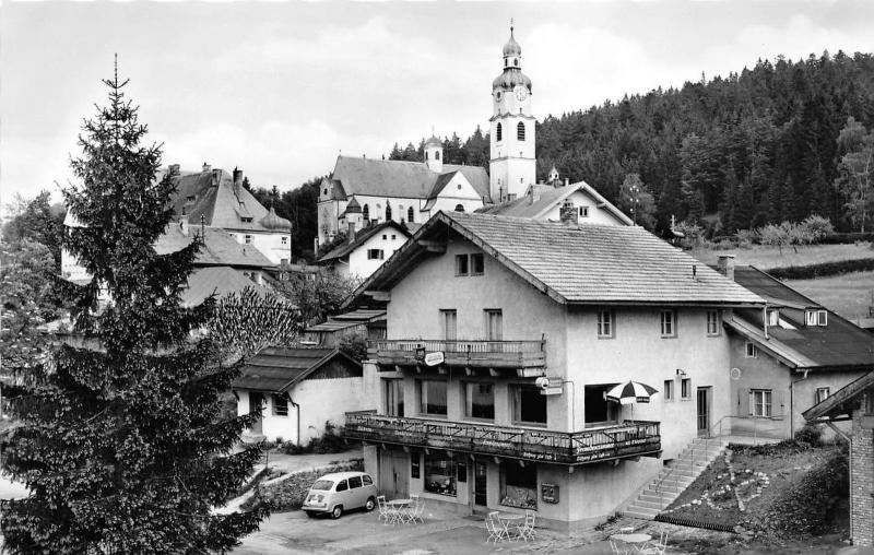 BG15120 cafe konditorei fischer pastry shop eisenstein car germany CPSM 14x9cm