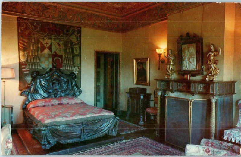 Hearst Castle San Simeon California Cardinal Richelieu's Bed