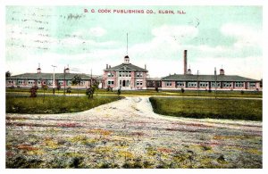 Postcard BUILDING SCENE Elgin Illinois IL AP6545