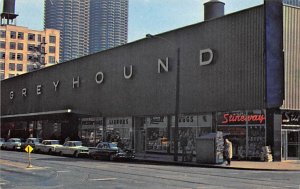 Greyhound Depot Chicago, Illinois, USA Bus Stations Unused 