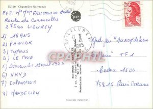 Postcard Modern Chaumiere Normande