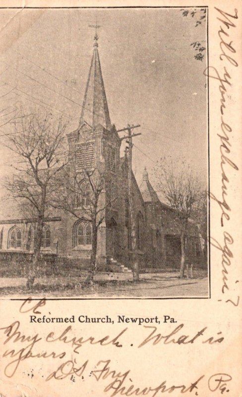 Pennsylvania Newport Reformed Church 1907