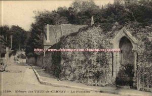 Saint-Nom-la-Breteche - Abbaye des Vaux de Cernay - The Fountain - Old Postcard