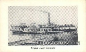 Kueka Lake Steamer, Brooklyn, New York, NY USA Steam Ship Unused close to per...