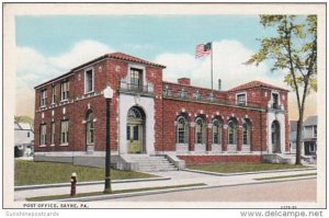 Pennsylvania Sayre Post Office Curteich