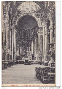 Chiesa SS. Nunziata- Interno, Genova (Liguria), Italy, 1900-1910s