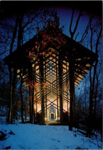 Thorncrown Chapel Eureka Springs AR Postcard PC69