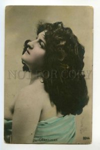 491578 Louise GRANDJEAN French OPERA Singer Vintage PHOTO postcard