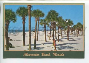 441305 USA 1990 Florida Clearwater RPPC to Germany cancellation advertising