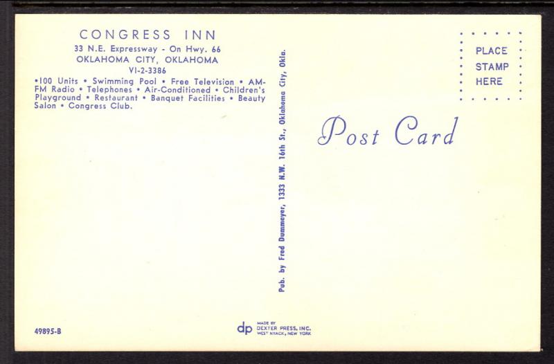 Congress Inn,Oklahoma City,OK
