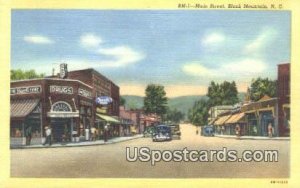 Main Street in Black Mountain, North Carolina