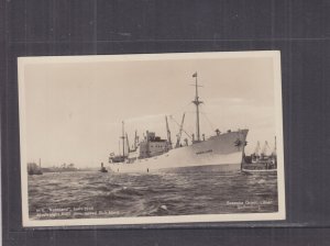 SWEDEN  SS NABOLAND  SVENSKA ORIENT LINE, c1950 ppc., unused.