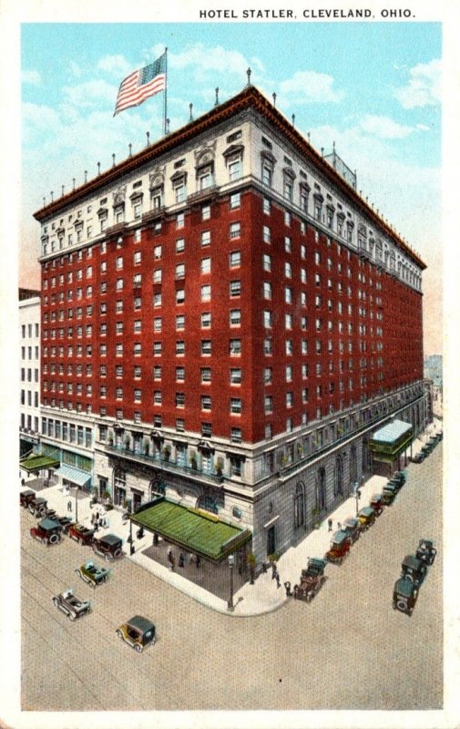 Ohio Cleveland Hotel Statler Curteich