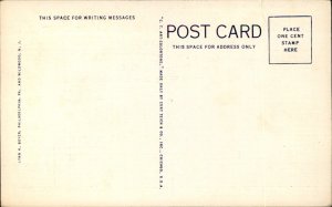 Ocean Gate NJ New Jersey Boardwalk Beach c1930-50s Vintage Postcard