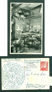 Switzerland. 1953. Photo Card.Tea-Room Nippon Zurich I. Postal Used