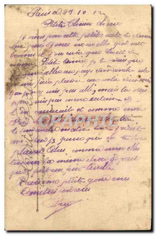 Paris Old Postcard L & # 39Opera home