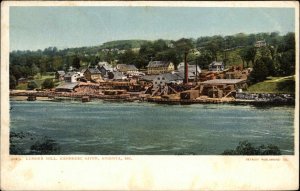 Augusta Maine ME Lumber Mill Detroit Pub c1910 Vintage Postcard