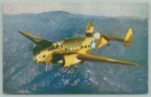 WWII Lockheed Hudson Bomber~Let's Go USA~Keep 'Em Flying~3 Planes Logo~Roberts