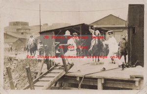 Mexico Border War, RPPC, 3 Postcards, HMS Constune Sailors 1917