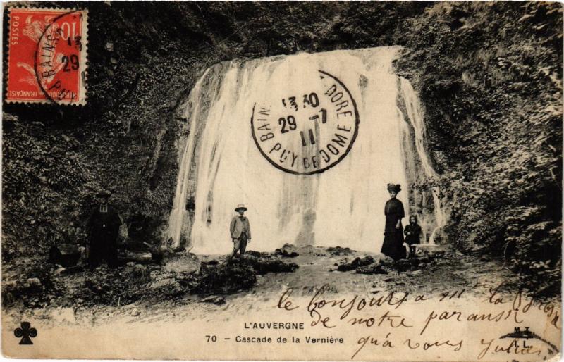 CPA Cascade de la VERNIERE (407990)